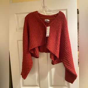 Urban Outfitters Red Cardigan - New - Size small